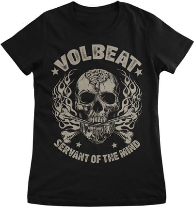 Volbeat T-shirt Skull & Crossbones Girly T-shirt WMX-5-VB006-H34-3