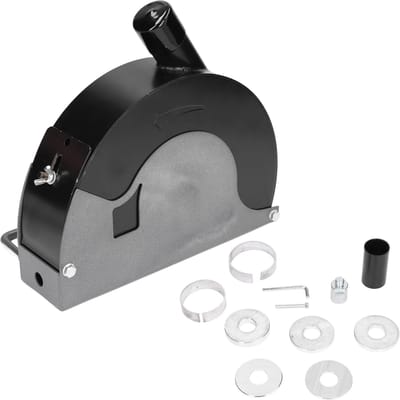 Q?Housse de protection anti-poussière pour meuleuse d'angle 230F 9 pouces pour lame de scie double 230, rainurage et coupe à sec