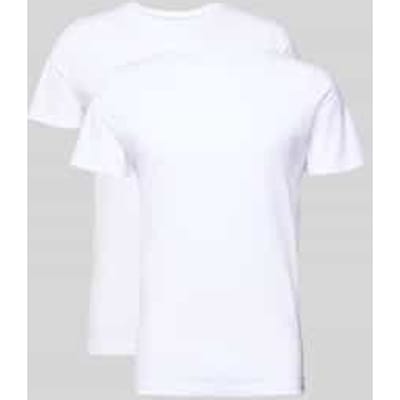 T-shirt van katoen in een set van 2