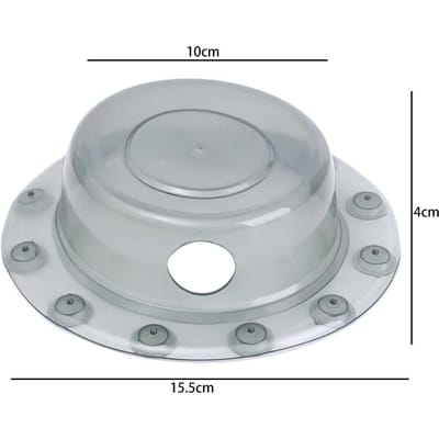 Bad Overloop Afvoerdeksel Anti-overloop Stop Waterstop Plug Badkuip Thuis Badkamer Accessoires Babydouche Wastafel Afvoer Blok 1PC grijze kleur