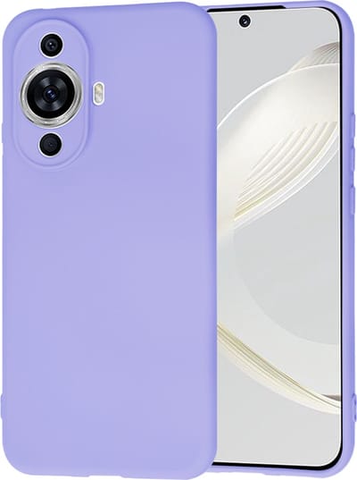 Hoesje geschikt voor Huawei nova 12s - Techsuit Soft Flex Silicone Back Cover - Light Purple