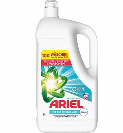 ARIEL Universal+ met Febreze 5 liter 100 wasbeurten