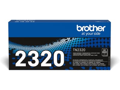 Brother TN-2320 toner cartridge zwart hoge capaciteit (origineel)