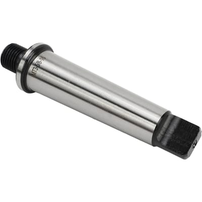 Draadboorkopdoorn Mangaanstaal Morseconus MT3 Adapter 3MT Schacht 5/8in Draad 16mm Lengte voor Frezen