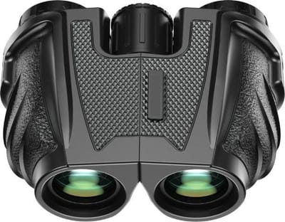 DrPhone APEX - APL10 Verrekijker – Porro Binocular– Compacte Telescoop - 10X25 – voor kinderen/mannen & vrouwen - Zwart