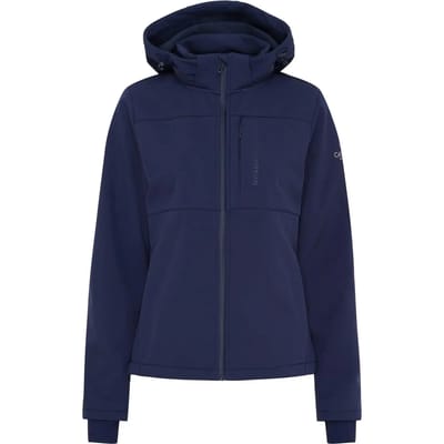 Softshell Capuchon Volledige Rits Paardrijden Damesjas Catago Vanetta