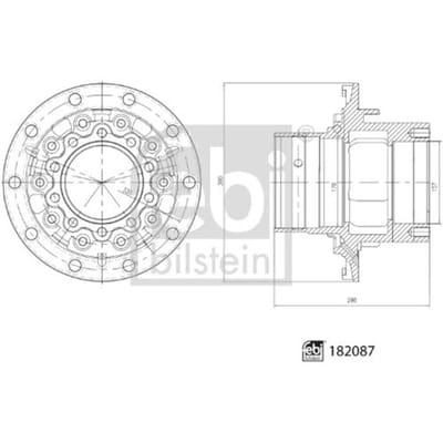 Wielnaaf FEBI BILSTEIN 182087