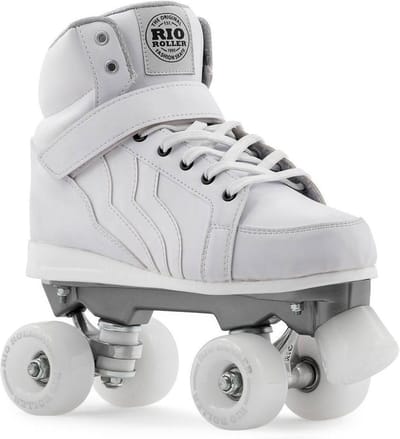 Rio Roller Rolschaatsen Kicks Quads Unisex Wit Maat 39,5