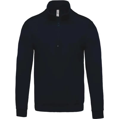 Kariban Sweater met ritskraag K478 - Navy - XL