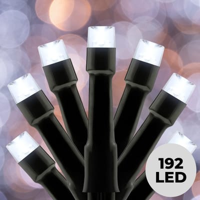 Lomera Kerstboomverlichting Wit - 192 LED - Koel Wit - 240 CM - Lichtsnoer Binnen - Lichtsnoer Buiten - Controller met 8 Lichtfuncties - Automatische Timer - Ip44 - Geheugen