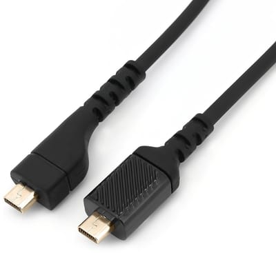 Audio Kabel Vervanging voor Gaming Headsets, 1.5 m Verlengkabel met Geïntegreerde Geluidskaart, Compatibel met Arctis 3, 5, 7 Pro, Ideaal voor Gamers en Muziekliefhebbers