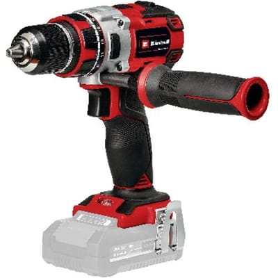 Einhell Professional Accu Boor-/Schroefmachine TP-CD 18/80 Li BL Solo - Power X-Change - 18 V/Li-ion - 80 Nm - 0-500/0-1.800 t/min - 13 mm snelspanboorkop - Koolborstelloze motor - Excl. accu en lader