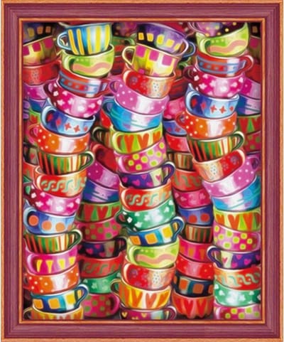Diamond Painting Bright Tea Time    40x50
