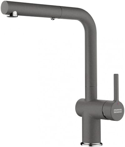 Franke Active New - Keukenkraan FN 6110.084, met uittrekbare handdouche, steengrijs 115.0653.385