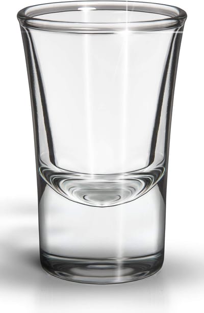 Shotglaasjes Set - 12 Stuks - 2 cl - Vaatwasserbestendig - Transparante Borrelglaasjes - Voor Tequila, Likeur & Shots