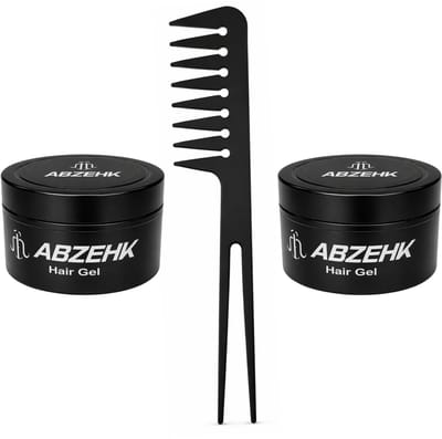 Haargel - Ultra Hard Touch - Transparant - 450ml - Abzehk - Met Styling Kam - Haarstylingtools