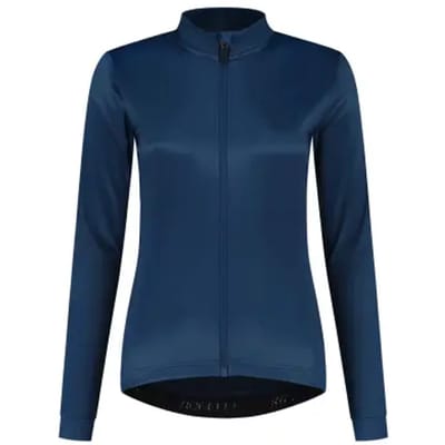 Rogelli Core Dames Fietsshirt - Lange Mouw - Donkerblauw