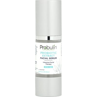 Probulin, Probiotic Extract Facial Serum, Unscented, 1.01 fl oz (29.9 ml) white