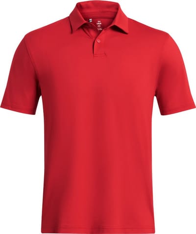 Under Armour Polo Shirt Ua T2G Polo Lb Red 600-M (US MD)
