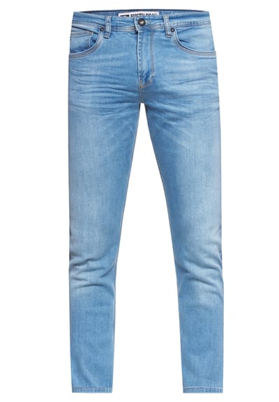 Jeansbroek "MELVIN" slim fit katoen stretch