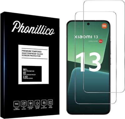 Screenprotector voor Xiaomi 13 - 2 stuks Beschermglas van glas Transparante glazen schermbeschermfolie