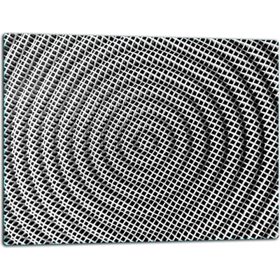 TMK ArtDeko - Glazen Snijplank - 52x40 cm - Inductiekookplaat Bescherming