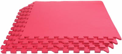 Merco - Fitness vloer - puzzelmat- Eva geluidsdempend - mat - Rood