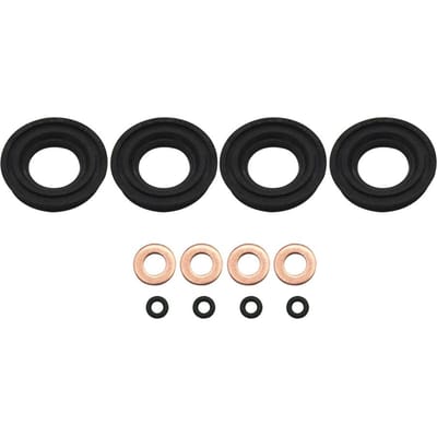 Brandstofinjector Afdichtring O-ring Geschikt voor Ford Transit MK7 2.2 2.4 3.2 TDCI 2006+ goud