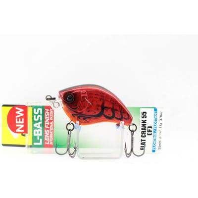 Yo Zuri Duel L Bass Flat Crank 55F Drijvend kunstaas F1220-MGRC (7780)