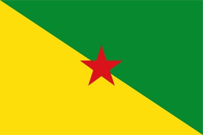 vlag Frans-Guyana 150x225cm