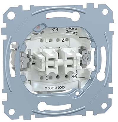 Dubbele Seriële Schakelaar 10A AC 250V Inbouw