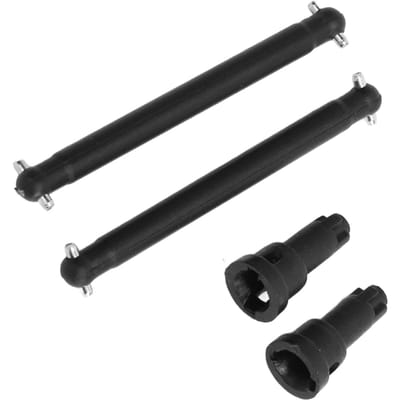 Arbre de transmission arrière CVD Dogbone, construction en acier efficace pour SCY16101 16102 16103 16201 116 black