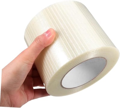 Reparatietape - Tent Tape - Plakband - 8cm × 20m - Waterdichte Afdichtingstape - Zelfklevend - Snijbaar - Reparatietape Geschikt Voor Campers, luifels - Tent reparatietape - Geschikt Voor Het Repareren van Gewone Tenten - Transparant