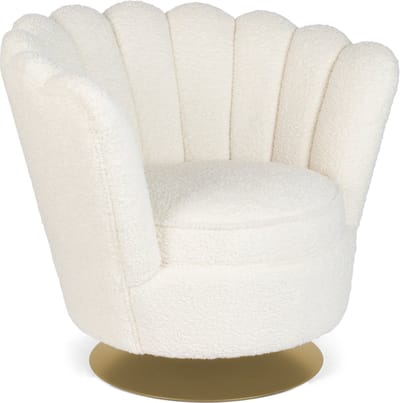 Bold Monkey Mother Of All Shells fauteuil teddy naturel