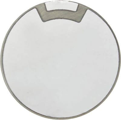 Ultrasone Reinigingstransducer - Plaat Sensor - Industrieel Reinigen - Hoge Trillingsefficiëntie - 50 x 2.6 mm - Wit
