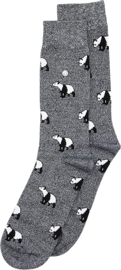 Alfredo Gonzales Panda Sokken AG-Sk-PAN-01 129 Blue Melee/Black XS(35-37)