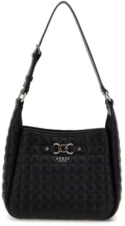 GUESS schoudertas Nadira Hobo Bag Black zwart