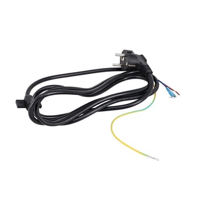 AEG snoer, zwart, L=2340 FR 4055390142