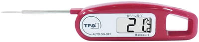 Wetterinstrumente TFA Klapp-Einstichthermometer (rot)