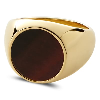 Lanty goudkleurige Makt-ring