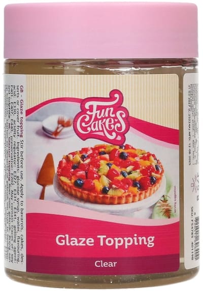 FunCakes Glaze Topping - 375g - Koude Gelei voor Bavarois, Taarten en Desserts