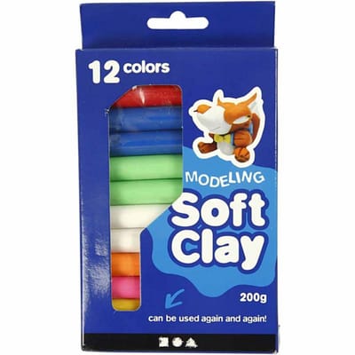 CC Soft Clay Set 200 gr Multi