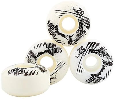 Skateboard Wielen 52 mm x 30 mm - 4-delige PU Wielen voor Longboard en Skateboard