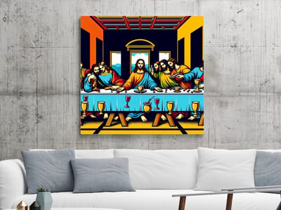 Kunstprint | Wanddecoratie | Dibond | 40 × 40 cm