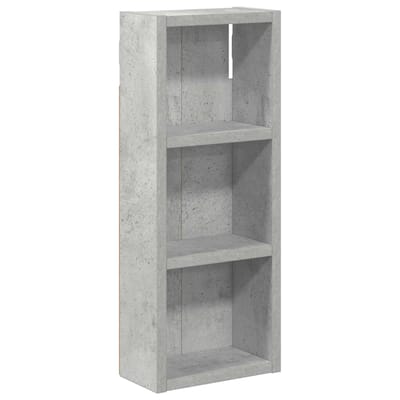 vidaXL - Badkamer - wandkast - Beton - Grijs - 20 - x - 10 - x - 50 - cm