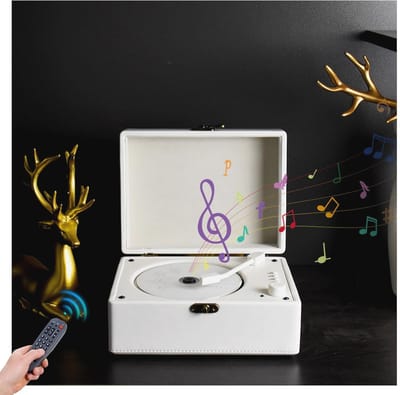 Draagbare CD Speler met Bluetooth en Stereo Geluid - Oplaadbare Muziek Speler voor Thuis, Kinderen en Volwassenen