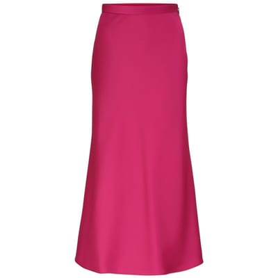 Boss Dames Vinarea Effen Bodycon Tube Rok (Heldere Roze)