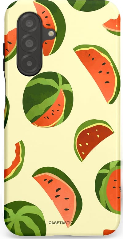 Casetastic Hoesje Geschikt voor Samsung A26 - Stijlvolle Beschermende Duo-layer Case - Watermeloen Festijn