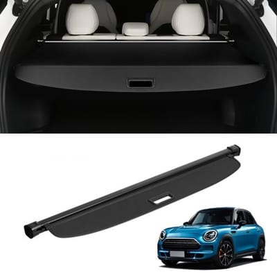 VEVOR Intrekbare bagageafdekking, waterdichte kofferbakafdekking voor Toyota RAV4 2019-2025, 5-zits, UV-bestendige kofferbakafdekking, gemaakt van aluminiumlegering en PVC-leren structuur