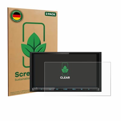 2 Stuks Screenprotector voor Kenwood DNX9190DABS - Hoogwaardige Beschermfolie transparant